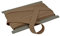 10 Meter Baumwoll - Schrägband/Einfassband Nahtband 100% Baumwolle Schrägbänder 18mm gefalzt (beige (125))