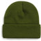 ANEWISH Unisex Warme Beanie Strickmütze,Wintermütze für Damen und Herren,Feinstrick Mütze,Doppelt Gestrickt Bunte Hüte - Grün