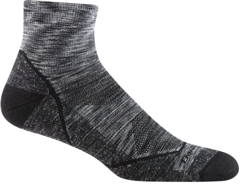 Darn Tough Vermont Men's Light Hiker 1/4 Lightweight With Cushion Outdoors Equipment (pack of 1)