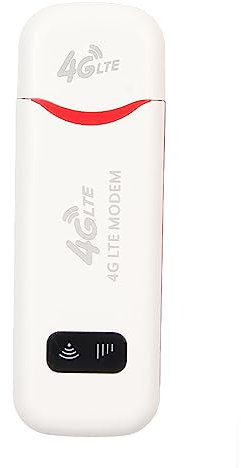 Hotspot WiFi Mobile, Router WiFi Portatile USB 4G LTE con Slot per Scheda SIM da Viaggio, Router Modem WiFi Tascabile con Sblocco da 300 Mbps, Condivisione Fino a 10 Utenti Wi-Fi