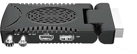 Decoder Digitale Terrestre, DVB-T3 Full HD, Ricezione Digitale, Supporta USB WiFi Multimedia PVR (Slim),HEVC H265