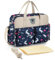 Lazeny Baby Wickelrucksack Wickeltasche Rucksack Multifunktional Mutter Babytasche Mama Reisetasche mit Wickelunterlage und Kinderwagengurten Große Kapazität Tasche Reise Backapack (Navy Einhorn)