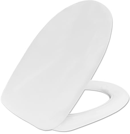 Copriwater Wc Dolomite Garda - Sedile Wc Originale J104100 - Copri Wc per Vaso Sospeso e a Pavimento - Asse Wc Bianco in Termoindurente