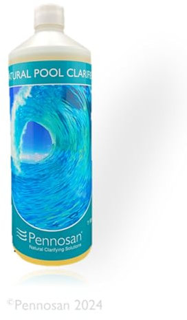 Pennosan Natural Pool Clarifier 1L | The Natural Choice | Non-Chemical Pool Clarifier | For Crystal Clear, Clean Water