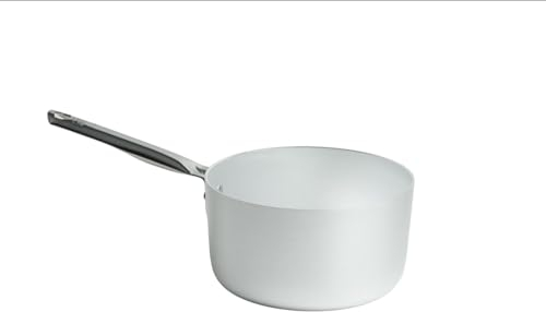 PARDINI – Casseruola alta in alluminio 18 cm, un manico, altezza 11 cm. Spessore 3 millimetri. Capacità 2,6 litri. Linea professionale.