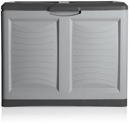 bama Conteneur en Plastique - 200 L - Gris