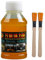 100ml Headliner Repair Glue, Upholstery Fabric Strong Fabric Adhesive Glue Liquid Glue, Car Inside Roof Cloth Repair Glue with 2 Brushes, for Various Fabrics, Leather, Sponge, Wallpaper, Canvas