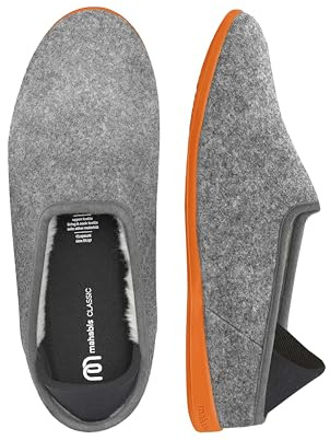 mahabis | Unisex Slippers | Classic Collection | Premium Comfort With Refined Design & Support | Supreme Wearability & Heat Controlled | 100% Wool Lining