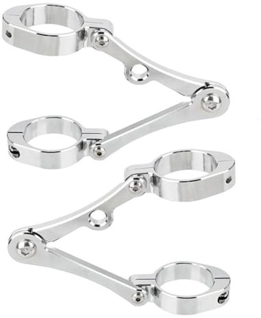 WANGCL 1 Paar Scheinwerferhalter Motorrad Scheinwerferhalterung Passend für 39-41mm Gabeln