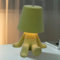 Umikk Nachttischlampe mit Touch Steuerung, Kreative Thinker Statue Dekorative LED Tischlampe, 3 Helligkeitsstufen Wiederaufladbares Nachtlicht, Moderne Home Office Regal Dekoration (Stil 8)