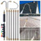 10 Pack Pressure Washer Extension Wand with 6 Nozzle Tips, Power Washer Lance Pressure Washer Gutter Cleaner Tools, 4000 PSI, 1/4 Quick Connect