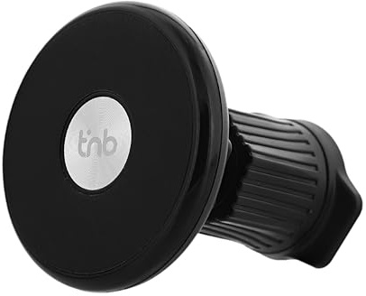 T'nB Support Magnétique - Support Aimanté MagSafe, Rotation 360° | pour Grille d'Aération, Fixation Stable, Système Magnétique, Compatible avec Smartphones, Coloris Noir