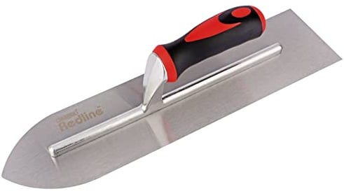 DRAPER 15095 400 mm Soft Grip Bodenbelag Kelle – Schwarz/Rot/Silber