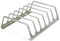 Grillrost.com Das Original Supporto per Costine in Acciaio Inox | RibRack - per 6 Costine croccanti al Grill e al Forno