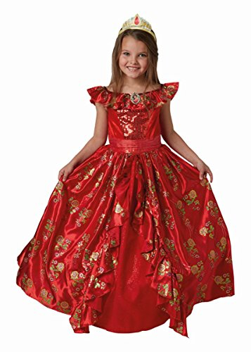 Rubie 's Offizielles Elena-von-Avalor-Kostüm, Disney, Ballkleid, Luxusausgabe, für Kleinkinder