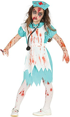 Blutige Krankenschwester Kostüm für Mädchen