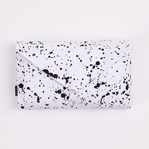 COOPZ Windeltasche Mini-Me Wickeltasche Handmade Sparkling , Farbe:weiß