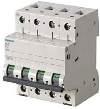 SIEMENS - Interruttore Magnetotermico Modulare 6ka 4p 16a 4m - 5SL64167BB