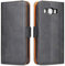 Bozon Galaxy J5 2016 Hülle, Leder Tasche Handyhülle Schutzhülle für Samsung Galaxy J5 (2016) Flip Wallet mit Ständer und Kartenfächer/Magnetverschluss (Schwarz)