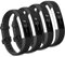 Tobfit Ersatzarmbänder kompatibel mit Fitbit Alta/Alta HR, weiches Sport-Silikon-Ersatzarmband für Damen und Herren, Größe S, Schwarz, 4 Stück
