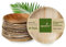 Signature Packaging - Disposable Palm Leaf Plates - Sturdy, Large Round Plates - 24cm, 25 Pack