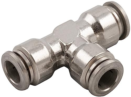 RS PRO Steckfitting, Rohr-zu-Rohr, Edelstahl, 20 bar chemikalienresistent, Packung a 10 Stück