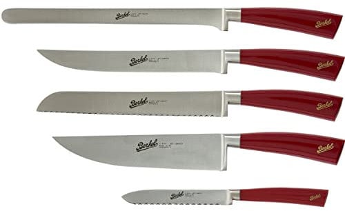 Elegance Rosso Set 5 coltelli che