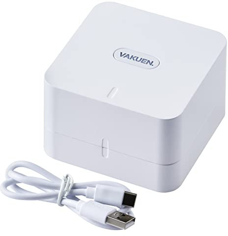 VAKUEN Sellador al vacío para recipientes Vakuen, funcionamiento automático de sellado al vacío, ideal para mantener los alimentos frescos de carne a verduras, mantiene la comida fresca hasta 5 veces