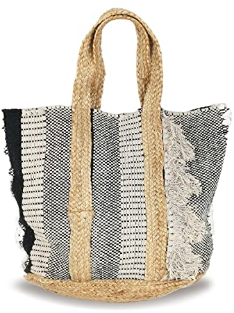 Banzaii sac de paille pour femme, sac à bandoulière coloré, sac d’été, sac de plage entièrement fait à la main Rhodes