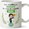 Mugffins Tasses Personnalisables pour AVOCATE femme - En Français - Cadeau Personalisé- Tu Meilleur du Monde - 11 oz / 330 ml
