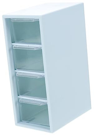 Levemolo Storage Box Mini Multi-layer Jewelry Box for Cosmetics Desktop Organizer for Dormitory Supply and Home Use