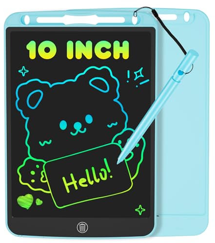 Maltafel Zaubertafel für Jungen -Refined Living- 10 Zoll schreibtafel kinder mit Abschließbar und Wiederverwendbar. Weihnachten Kleine Geschenke für Kinder