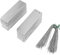 100 Pcs Doppelseitig Schreiben auf Metallbezeichnungen Anlagen Tags Aluminium -Etikett mit Drähten Hohe Haltbarkeit für Innengartengartengartengärtengärtnere Baum Identifizieren