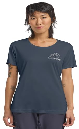 Jack Wolfskin Damen Peak Graphic T W T-Shirt