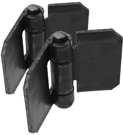 Alipis 2piezas Bisagras Soldables Rodamiento Puertas Remolque Resistentes Rampas Metal