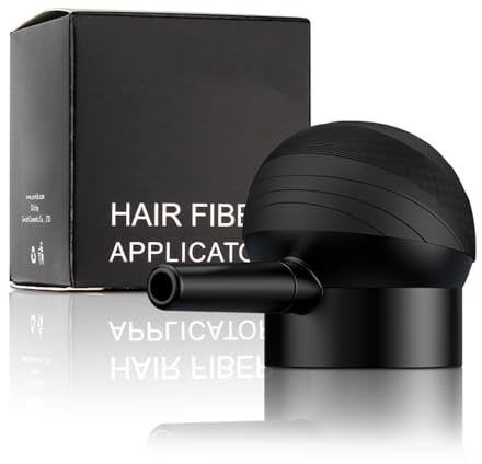 Pongnas Hair Fibers Spray Applicator Pump Nozzle, Hair Building Pump Dispenser Tool for Women and Men, Even Dispersion