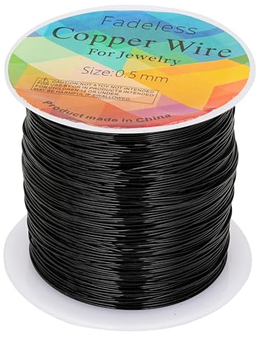 203 Feet Tarnish Resistant Copper Wires 24 Gauge/0.5mm