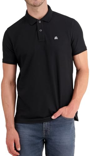 Klassisches Herren Poloshirt (DE/NL/SE/PL, Alphanumerisch, 3XL, Regular, Regular, 290 - Black)