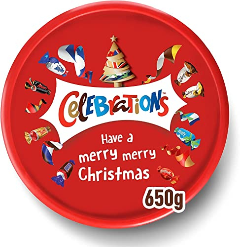 Mars Celebrations Tub 650g, incl. Wraps 664g - Geschenkdose