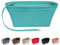 Soyizom Filz Handtasche Organizer Geldbörse Organizer Filz Insert Bag Organizer Multi-Taschen Einkaufstasche in Tasche für Frauen (Groß, Grün)