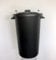 Garden Bin 90L – Outdoor Dustbins with Lids for Outside, Plastic Rubbish Bin, Black Bins, Waste Bin for Garden, Outside Bins with Lids, Outdoor Bin, Durable Bins with Lids, Ideal Outdoor Dustbins