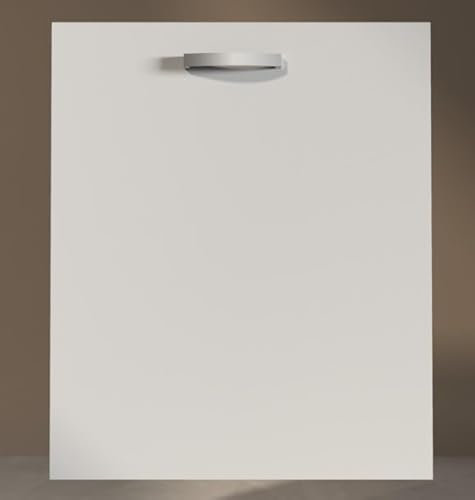 Alfredo Calandrelli Anta per mobili in Legno nobilitato Compresa di Maniglia in Vari Colori e Misure (Bianco, 72x45)