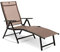 MaxxGarden Sonnenliege - Liegestuhl Klappbar - Schöner Strandliege - Handlicher Campingliege – Poolliege - Günstige Gartenliege - 110kg Nutzlast - - 150x64x85 cm - Taupe