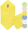Arus Baby-Kapuzenhandtuch-Set aus Bio-Baumwolle mit 2 Baby-Waschlappen, Gelb, 90 X 90 cm