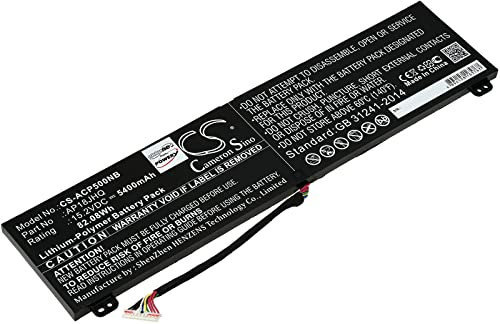 Batteria per laptop Acer Predator Triton 500 PT515-51-704N, 15,2 V, agli ioni di litio