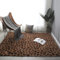 Lifup Rechteck Langflor Teppich Flauschig, Teppich Shaggy Anti Rutsch Pflegeleicht für Wohnzimmer Schlafzimmer Kinderzimmer Leopard 2 140 x 200 cm