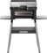 WMF Profi Plus Urban Master Grill, Elektrogrill bis 340° Grad, integrierter Garraum bis 200° Grad, 3000 Watt, 2-in-1, Outdoorgrill, edelstahl matt