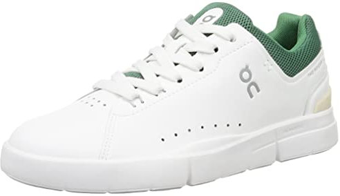 On Damen The Roger Advantage Textile Synthetic White Green Trainer 40.5 EU