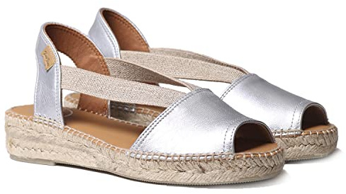 Toni Pons ETNA - Espadrille für Damen in Uni-Tönen Leder.