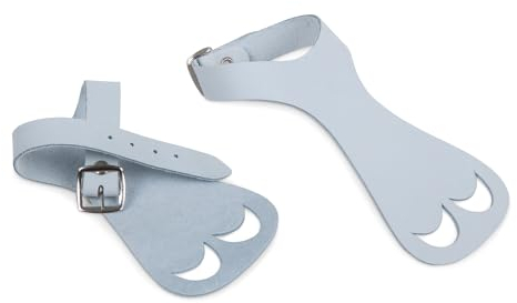 Sport-Thieme Turnriemchen | Schnallriemen für Reck, Barren und Ringe | Robustes Leder | Für Handgelenk | Turnen | Polster